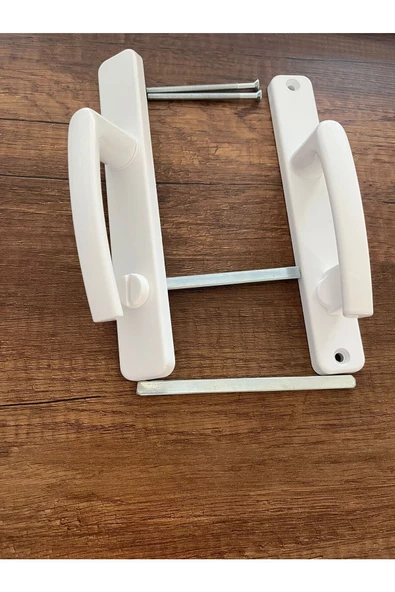 Home Pvc Kapı Kolu Wc Alüminyum Demir Beyaz Pimapen Kapı Kolu - 1