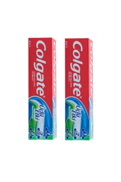 Colgate Çürüğe Karşı Etkili Diş Macunu Üçlü Etki 50 Ml (2 Adet)