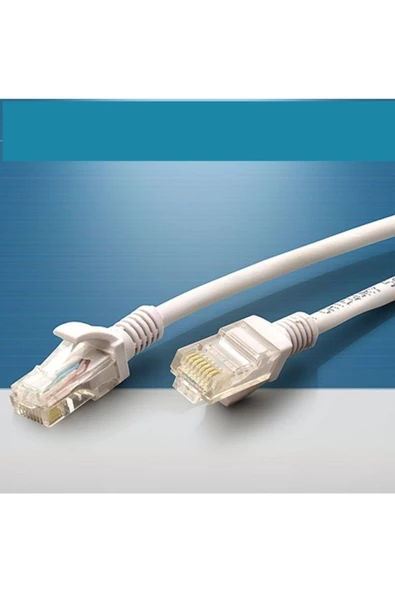 versatile 100m Metre Ethernet Cat6 Lan Patch Internet Kablosu Network Ağ Uçları Takılı Test Edilmiş