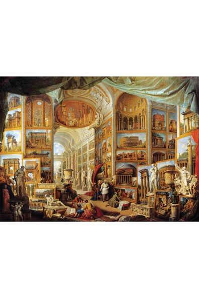 Anatolian 1000 Parçalık Puzzle - Koleksiyonerin Galerisi 1172 - 2