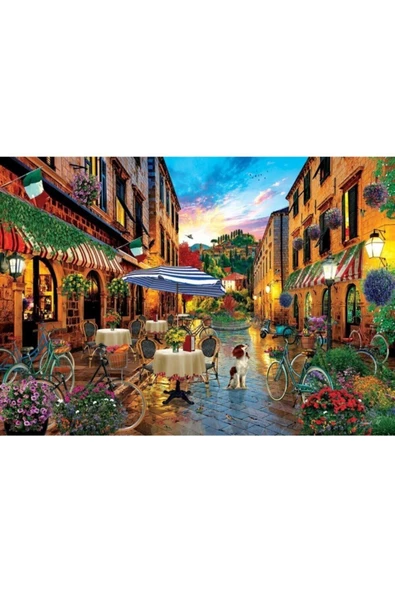 Art Puzzle 2000 Parça Italya'da Gezinti 5475