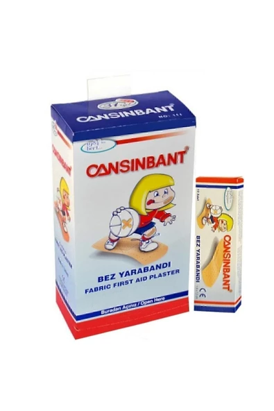 CANSIN BANT Cansınbant Bez Yarabandı 10'lu X 30 Adet