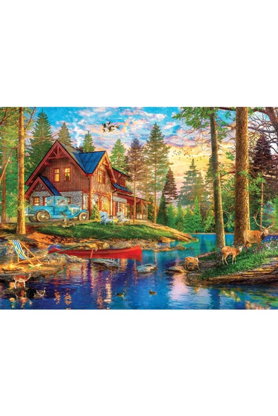 Anatolian 4000 Parçalık Puzzle - Taş Ev 5206 - 2
