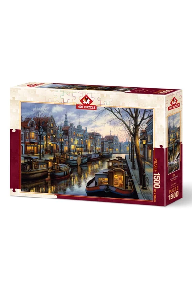 Art Puzzle 1500 Parça Puzzle Kanal Işıkları