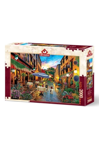 Art Puzzle 2000 Parça Italya'da Gezinti 5475 - 2