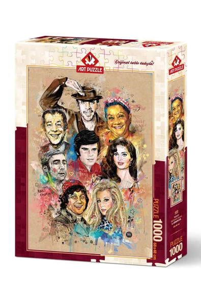 Art Puzzle 1000 Parça Puzzle Yeşilçam