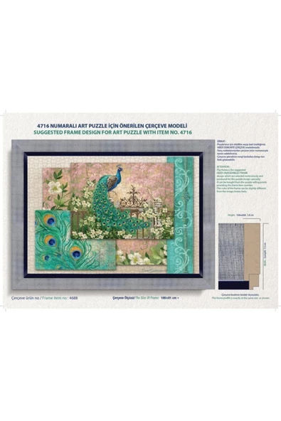 Art Puzzle Marka: 4716 Puzzle 2000 Parca Bahcemin Incisi 1 Kategori: Puzzle - 3