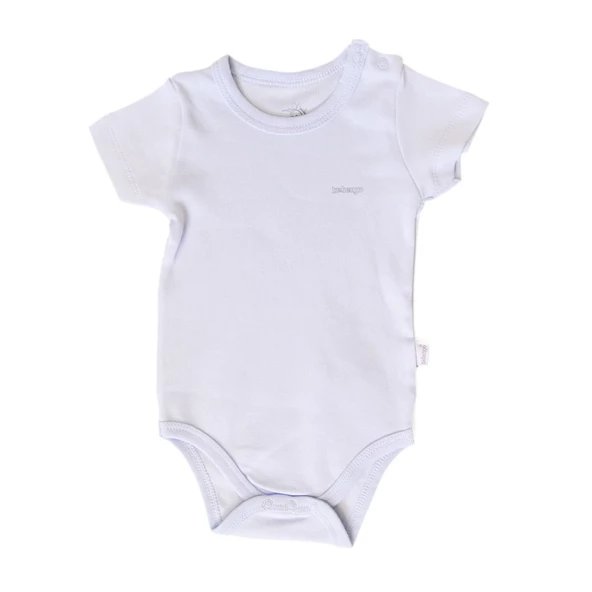 Bebengo Kısa Kollu Bebek Body BU4021