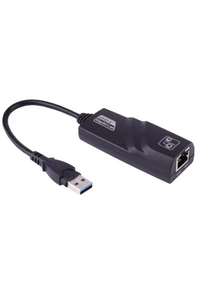 Alfais 4939 Usb 3.0 To Ethernet Çevirici Dönüştürücü Adaptör (Gigabit Destekli)