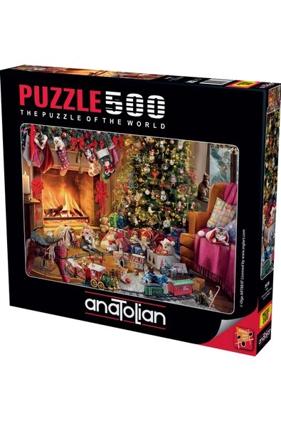 Anatolian 500 Parçalık Puzzle / Noel - Kod:3638