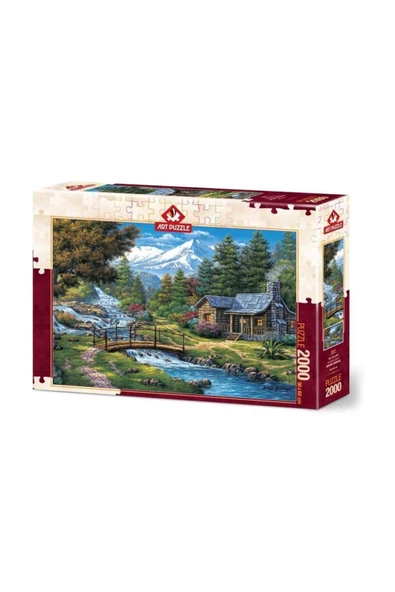 Art Puzzle 2000 Parça Puzzle : Iki Küçük Şelale 96 X 68 5471