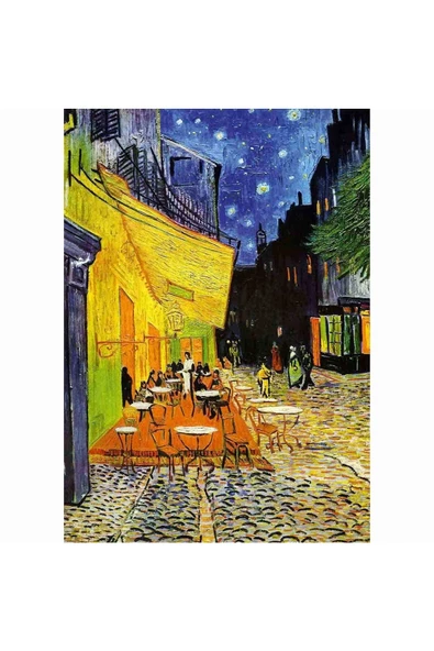 Art Puzzle 5210 Art Puzzle, Kafe Terasta Gece 1000 Parça Puzzle - 2