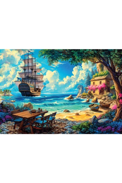 Anatolian 260 Parça XL Puzzle - Korsan Koyu 3349 - 2