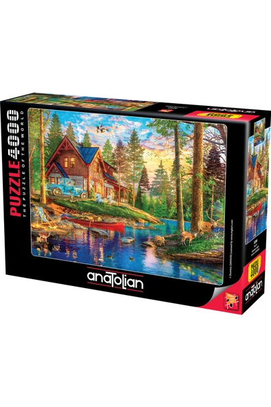 Anatolian 4000 Parçalık Puzzle / Taş Ev - Kod:5206