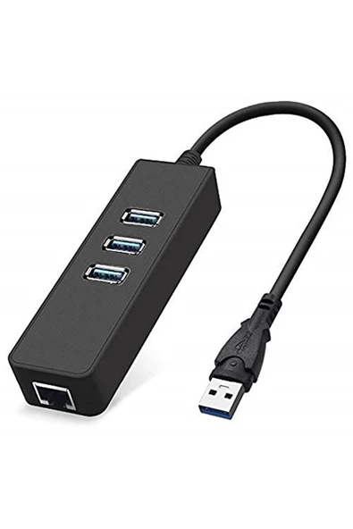 Alfais Marka: 4263 Usb 3.0 To Ethernet Gigabit Rj45 3 Port Hub Çoklayıcı Adaptör Kategori: Hdmı Kab