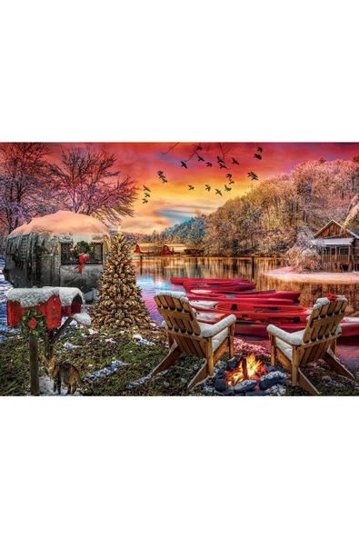 Art Puzzle 2000 Parça Puzzle Karavan Kampı - 2