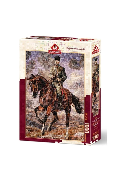 Art Puzzle 1000 Parça Gazi Mustafa Kemal Atıyla 4406