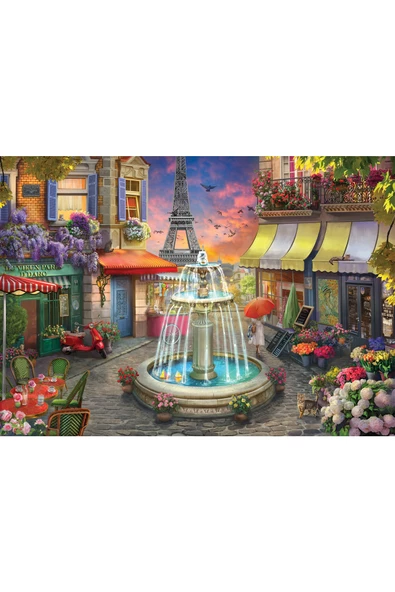 Anatolian 700 Parça XL Puzzle - Paris Meydanı 2701 - 2