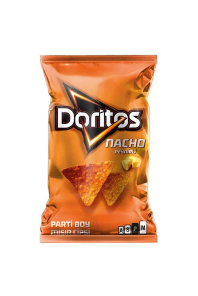 DORİTOS Nacho Peynirli Mısır Cipsi Parti Boy 169 G ( 8 Adet )