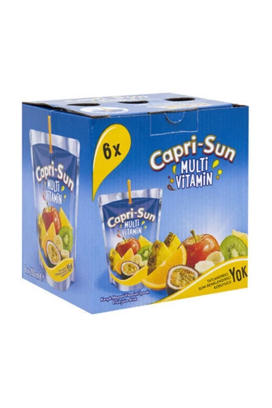 Capri - Sun Capri-Sun Mystic Dragon Karışık Meyveli İçecek 6x200 Ml