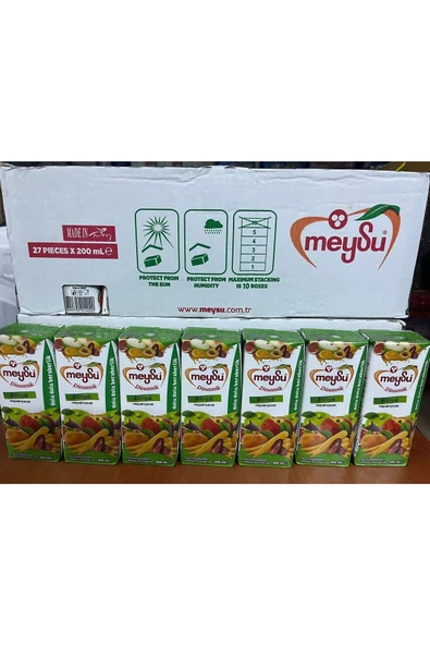 Meysu Karışık Dinamik Meyve Suyu 200 ml 54'li