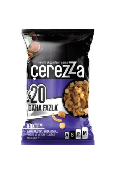 Çerezza Kokteyl Mısır Çerezi Süper Boy 117 gr
