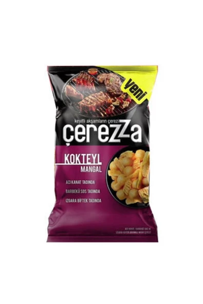 Çerezza Kokteyl Mangal Mısır Çerezi Süper Boy 117 Gr