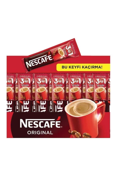 Nescafe 3'ü 1 Arada Tek Içim 18.5 Gr 56 'lı Paket