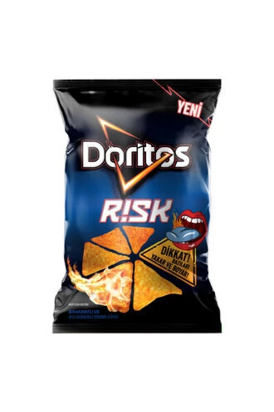 DORİTOS Risk Baharatlı Ve Acılı 113 G ( 8 Adet )