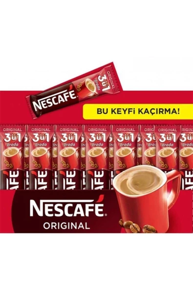 Nescafe 3 Ü 1 Arada Kahve 18gr 72li Paket