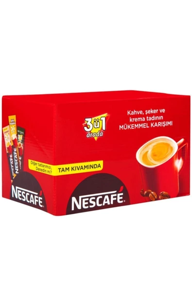 Nescafe 3'ü 1 Arada 17,5 gr 72 Adet