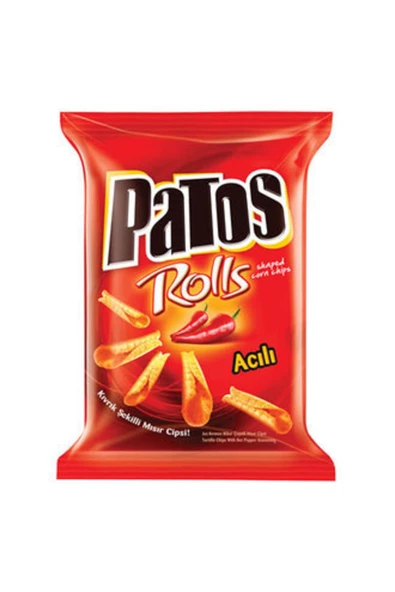 Patos Rolls Acılı Parti Boy 167 G ( 8 Adet )