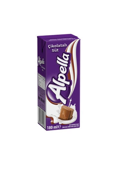 Alpella Çikolatalı Süt 180 Ml X 6 Adet - Resim 2