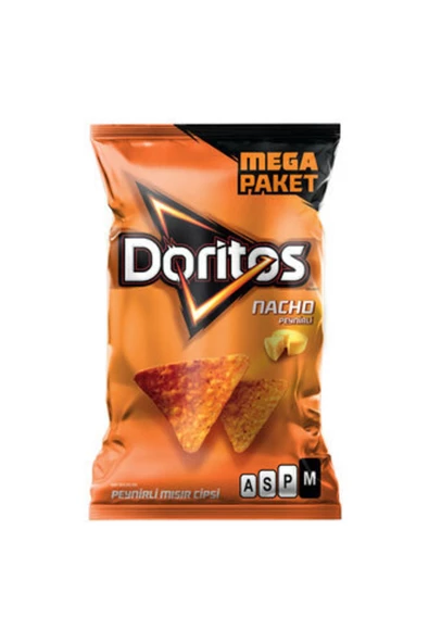DORİTOS Nacho Peynirli Mısır Cipsi Mega Boy 218 G ( 8 Adet )