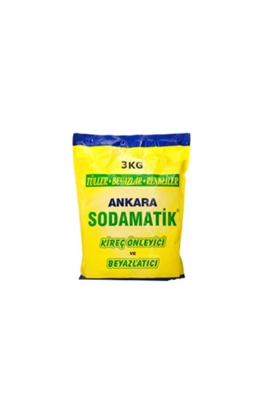 ankara sodamatik Ankara Soda Matik 3 Kg. ( Toz Deterjan )