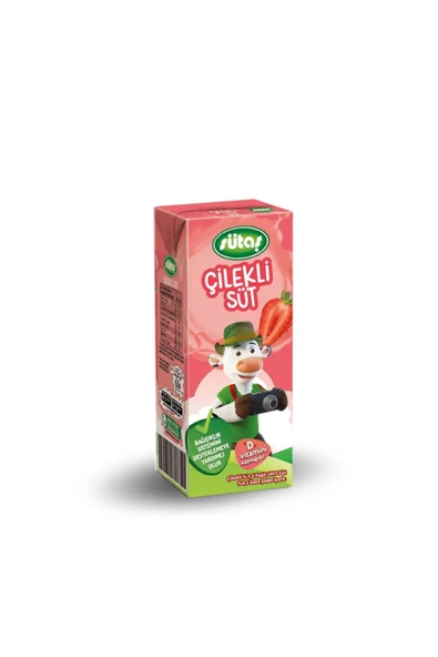 Sütaş Çilekli Süt 180 ml x 6 Adet - 2