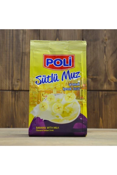 POLI Sütlü Muz Aromalı Toz Içecek