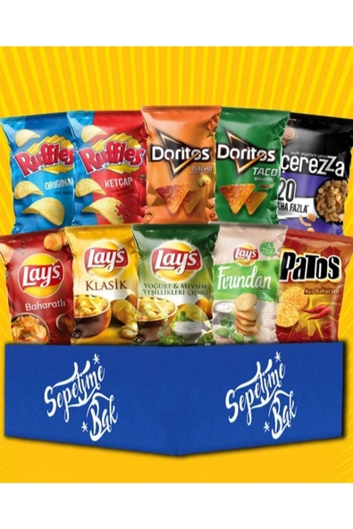 DORİTOS 12 Parça Karma Karışık Cips Paketi - 2