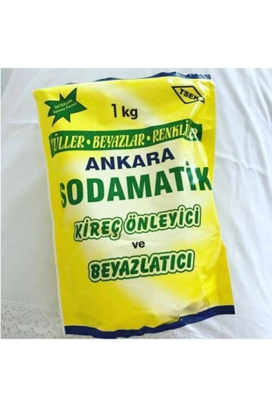 Ankara Sodamatik 1 Kg Kireç Önleyici Ve Beyazlatıcı (tüller-beyazlar-renkliler)