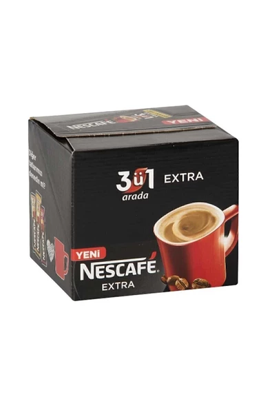 Nescafe 3'ü 1 Arada Daha Bol Kahveli 17 G 48 Adet