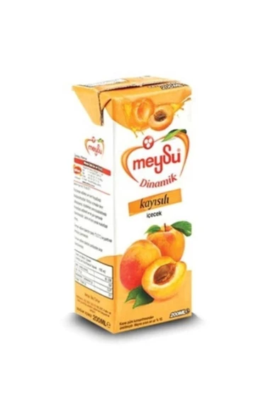Meysu 200 Ml Meyve Suyu 27 Şeftali + 27 Kayısı - 3