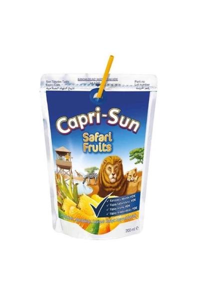 Capri - Sun Capri-sun Safari Fruits Meyve Suyu 200 Ml * 20 Adet