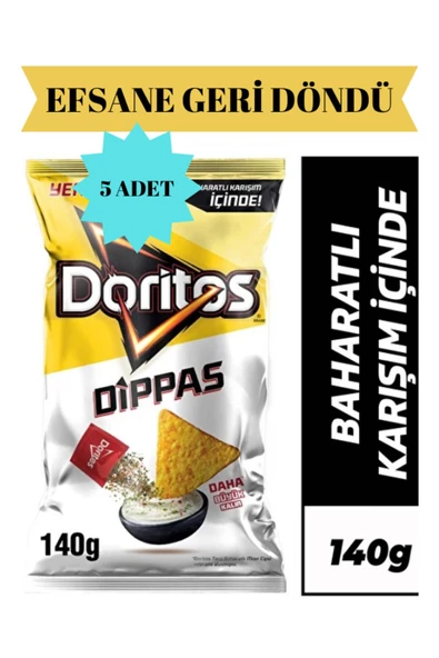 DORİTOS Efsane Doritos Dippas 5 X 140 gr