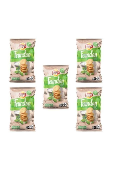 Lay's Fırından Yoğurt Ve Mevsim Yeşillikleri Cips 103 Gr X 5 Ad.