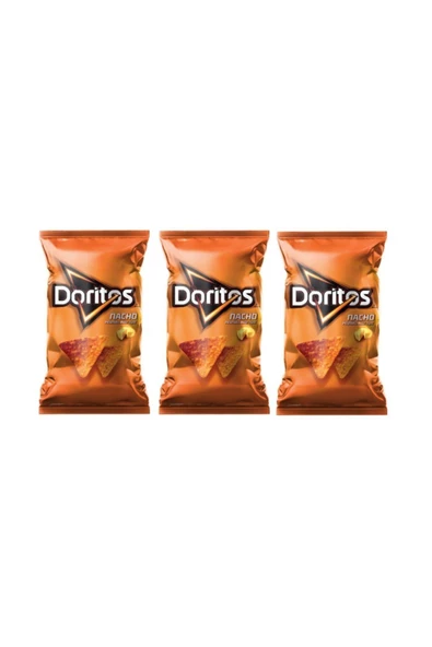 DORİTOS Nacho Peynirli Cips Çerez 3 Adet X 113 Gram - 1