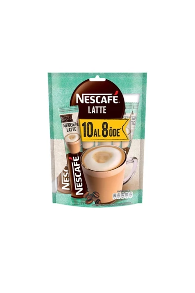 Nescafe Latte 10'lu Hazır Kahve