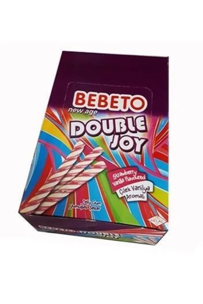 BEBETO 75g x 12 Adet Double Joy Şeker - 2