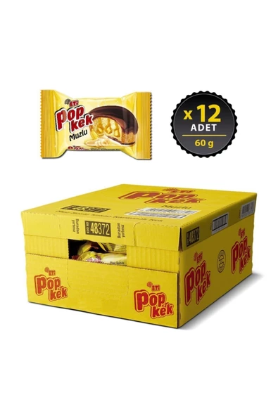 Eti Popkek Muzlu Kek 60 g x 12 Adet - 2