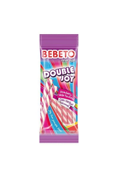 BEBETO 75g x 12 Adet Double Joy Şeker