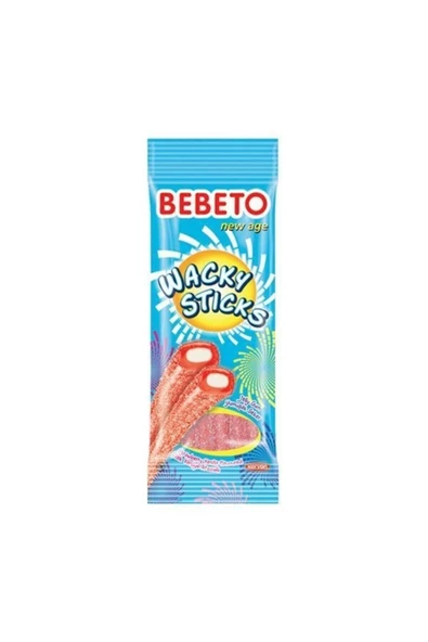 BEBETO 75gx12 Adet Wacky Stıcks